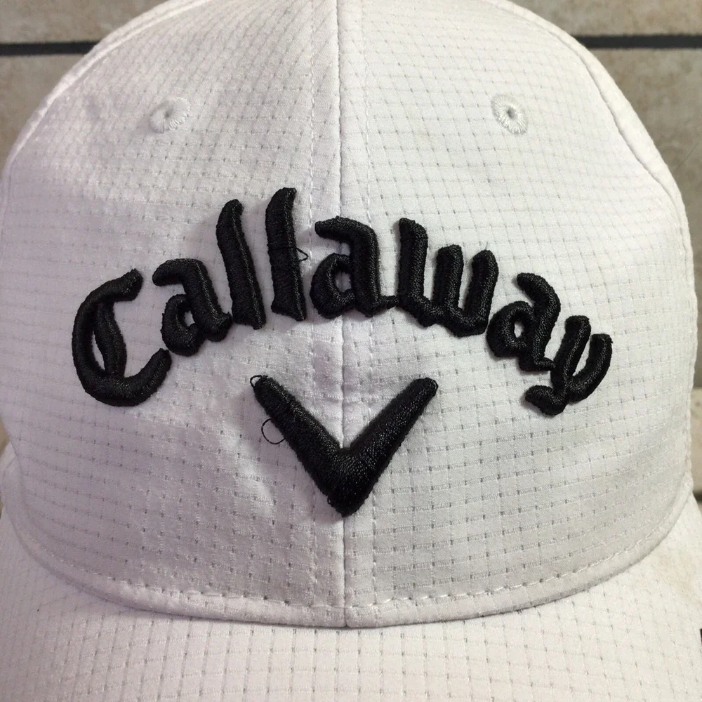 Callaway White‎ Golf Hat Adjustable Ball Cap
